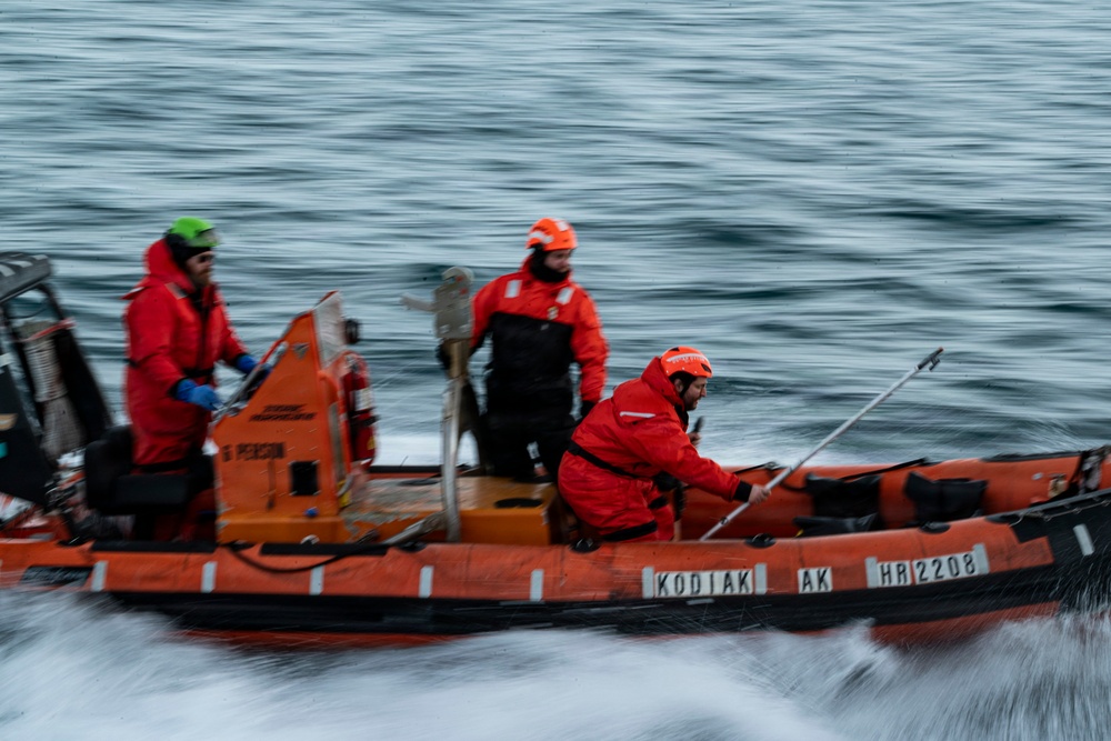 Medical experimentation team supports ARCTIC EDGE 2026 aboard NOAA ship Oscar Dyson (R-224) in Kodiak, AK