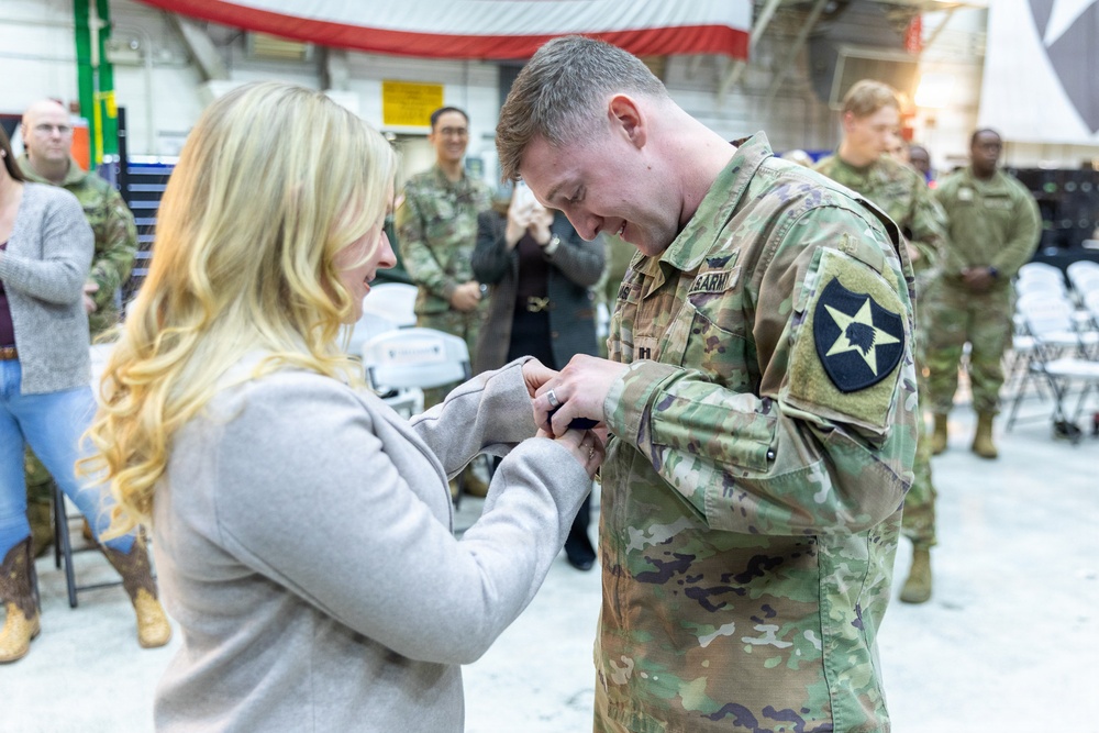 A Co. 4-2 AB Change of Command