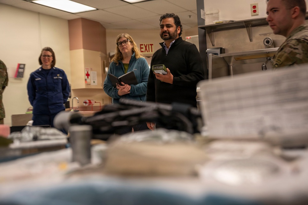 Medical experimentation teams, medics, corpsmen support ARCTIC EDGE 2026 at USCG Air Station Kodiak