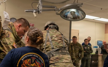 Medical experimentation teams, medics, corpsmen support ARCTIC EDGE 2026 at USCG Air Station Kodiak