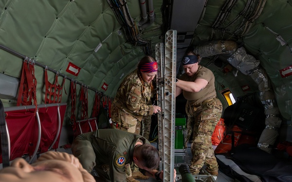 From tanker to lifeline: 909th ARS, 18th AES train over Pacific