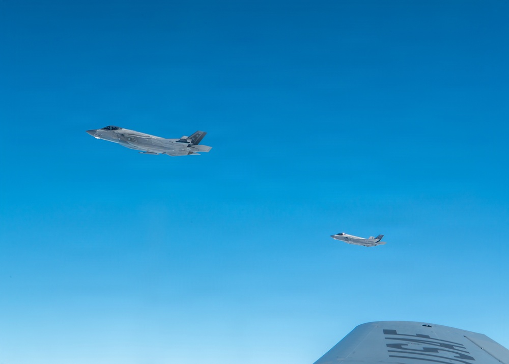From tanker to lifeline: 909th ARS, 18th AES train over Pacific