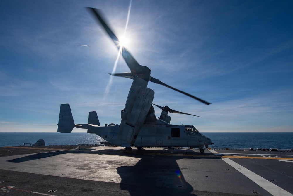Boxer Conducts Flight Operations