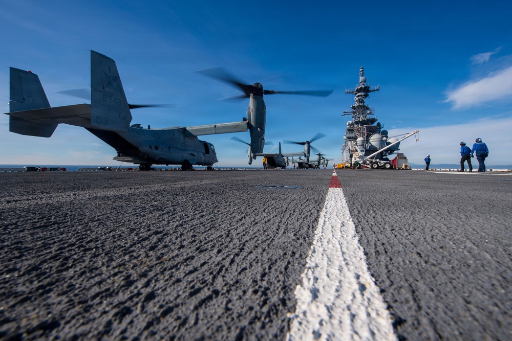 Boxer Conducts Flight Operations