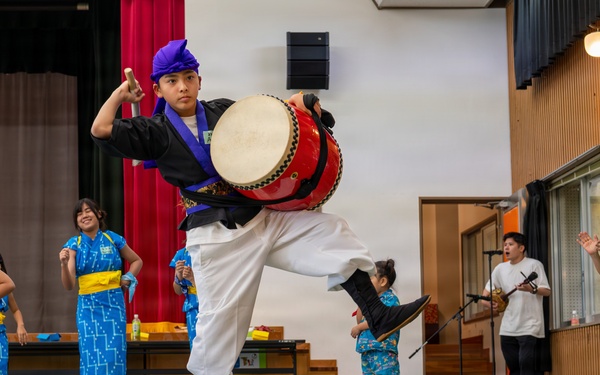Drumbeats and Friendship: Kadena, Chatan students unite through Okinawan culture