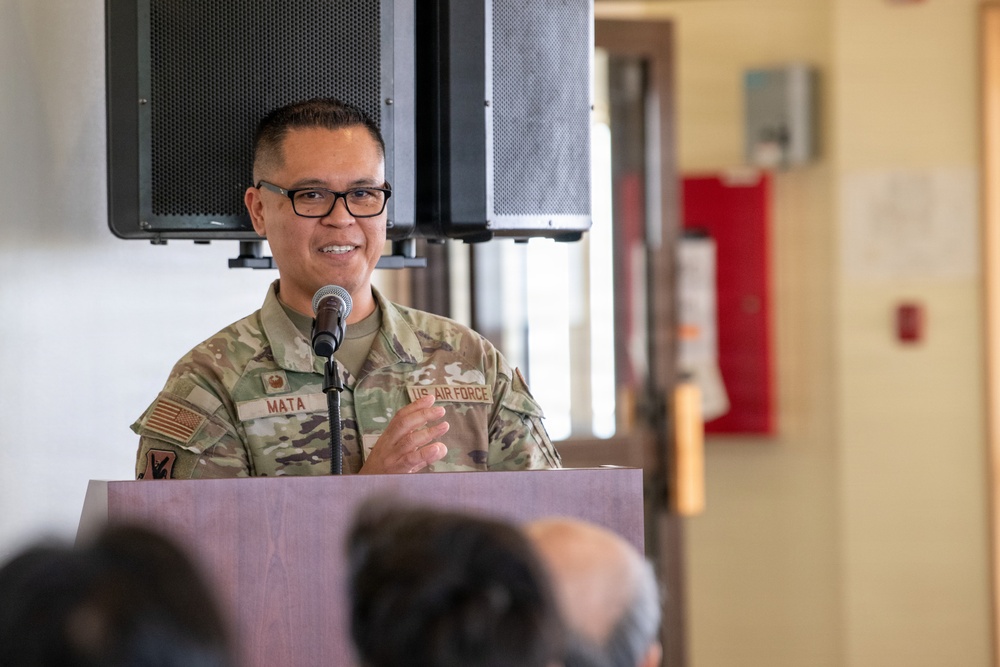 U.S.-Japan cultural exchange panel tours Kadena Air Base