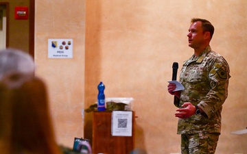31st Fighter Wing hosts Spouse Town Hall