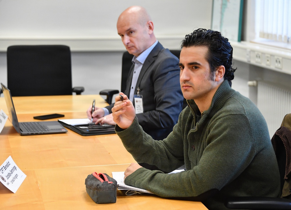 Participants engage in group seminars during the Strategic Competition in Russia course