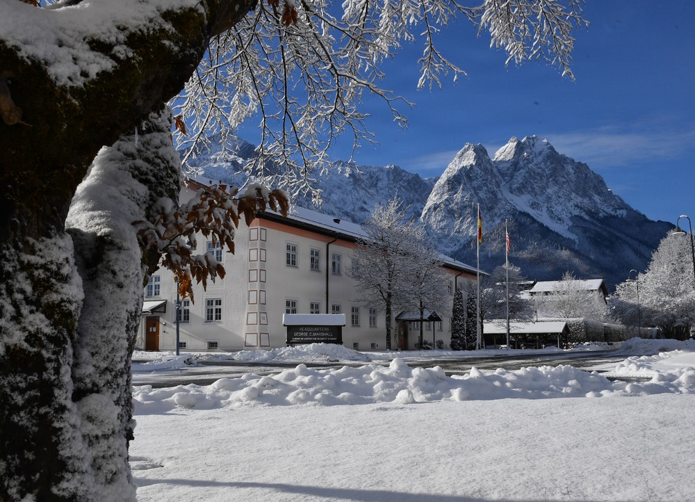 The Strategic Competition in Russia course takes a shift after harsh weather condidions pushes it to become an online course for the day