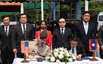 DPAA Conducts Repatriation Ceremony in Laos