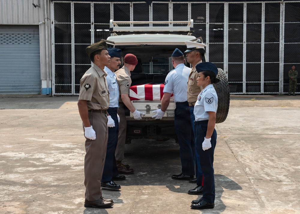 DPAA Conducts Repatriation Ceremony in Laos