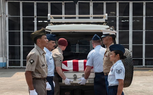 DPAA Conducts Repatriation Ceremony in Laos