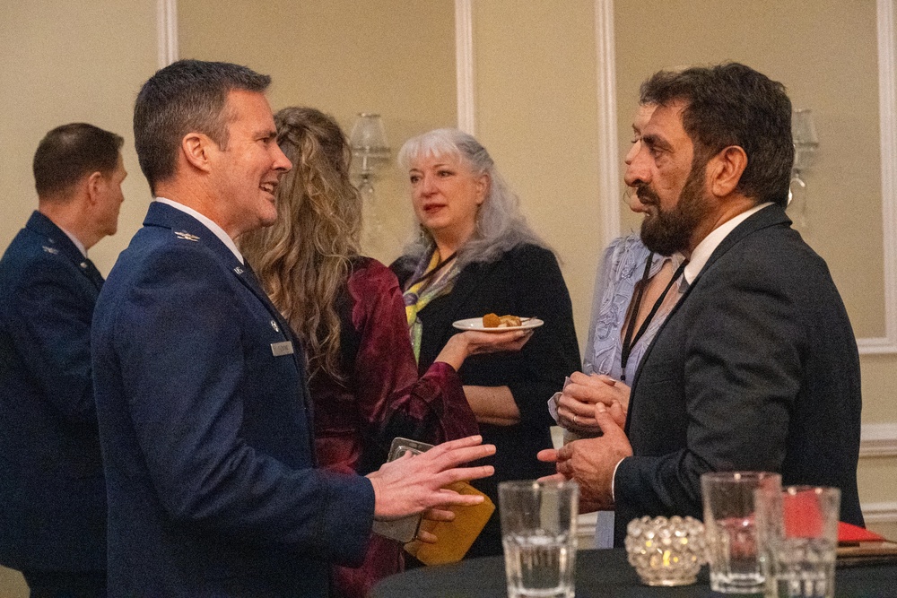 RAF Alconbury hosts civic winter reception