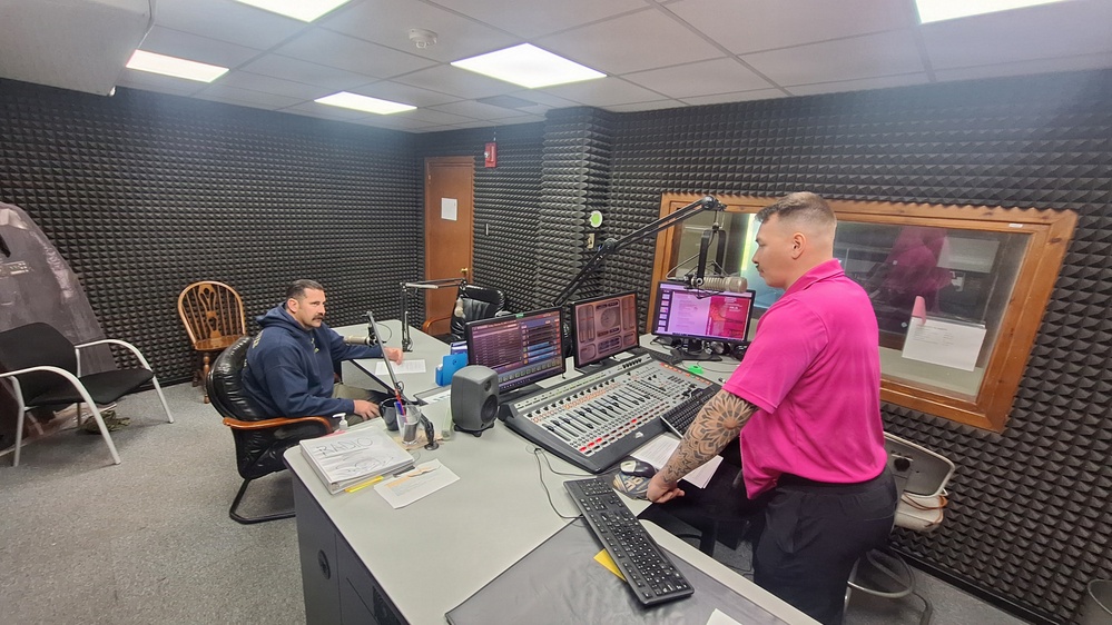 Senior Chief Reed Discusses Estonia Ice Diving Operations During AFN Rota Interview