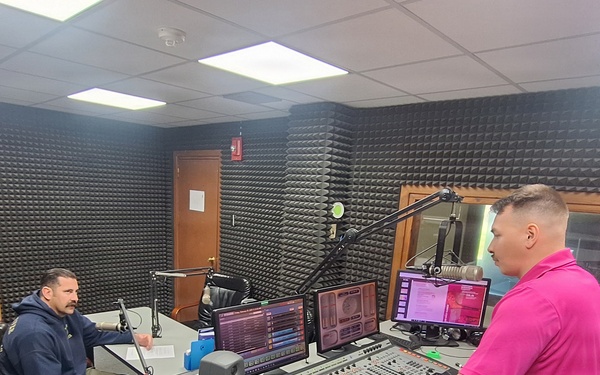 Senior Chief Reed Discusses Estonia Ice Diving Operations During AFN Rota Interview