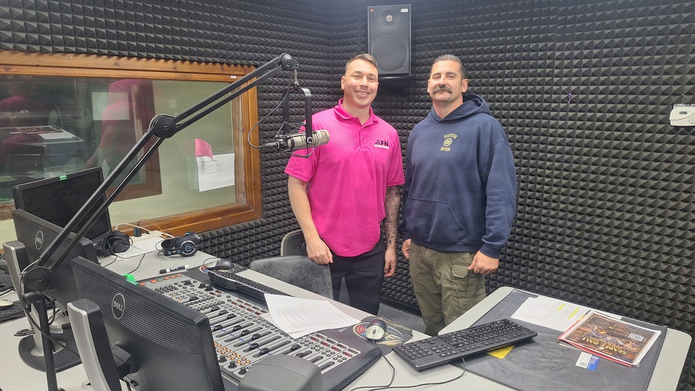 Senior Chief Reed Discusses Estonia Ice Diving Operations During AFN Rota Interview