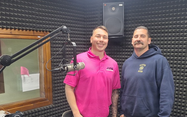 Senior Chief Reed Discusses Estonia Ice Diving Operations During AFN Rota Interview