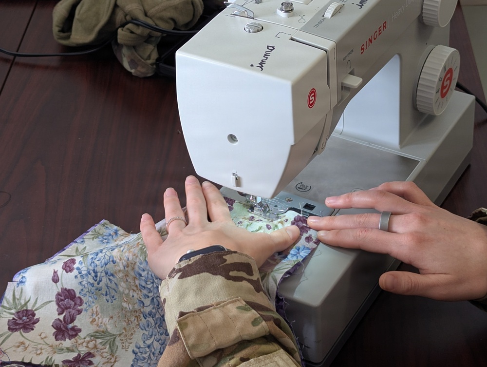 Fort Drum Soldiers, family members learn new life skill, one stitch at a time