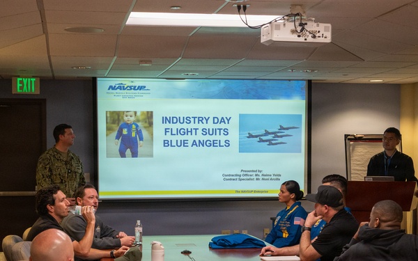 NAVSUP FLC San Diego Hosts Industry Day to Support Future Flight Suit Contract for Blue Angels