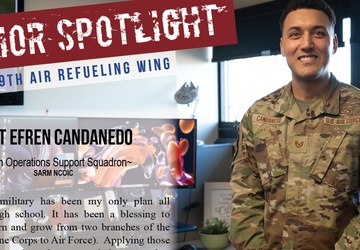 Efren Candanedo earns Warrior of the Month honor