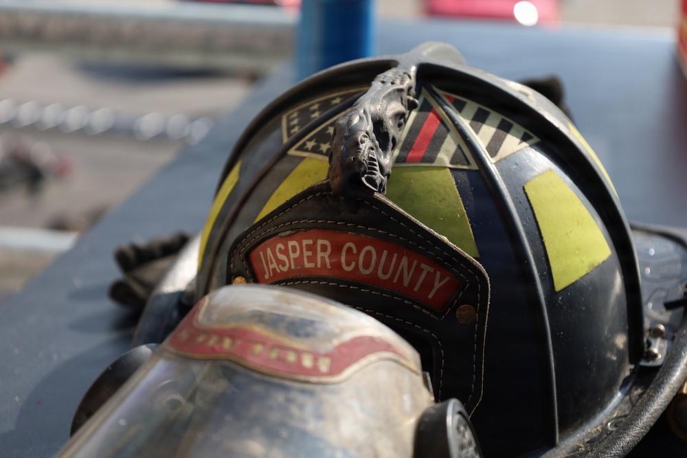 Joint Fire Fighter Training Aboard MCAS Beaufort