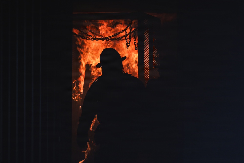 Joint Fire Fighter Training Aboard MCAS Beaufort