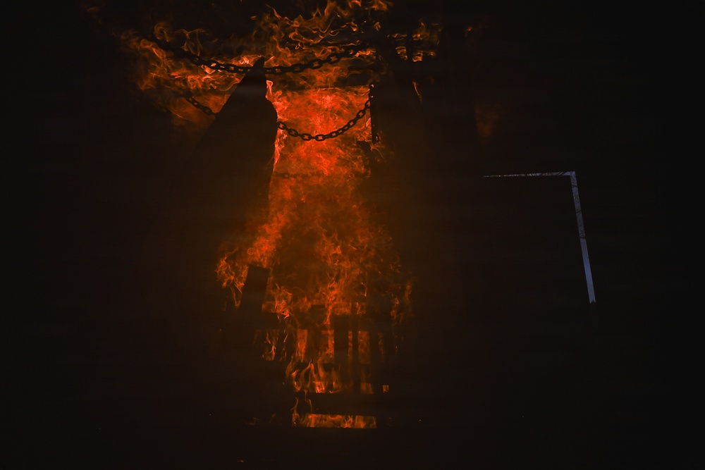 Joint Fire Fighter Training Aboard MCAS Beaufort