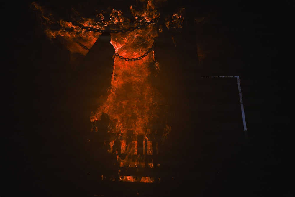 Joint Fire Fighter Training Aboard MCAS Beaufort