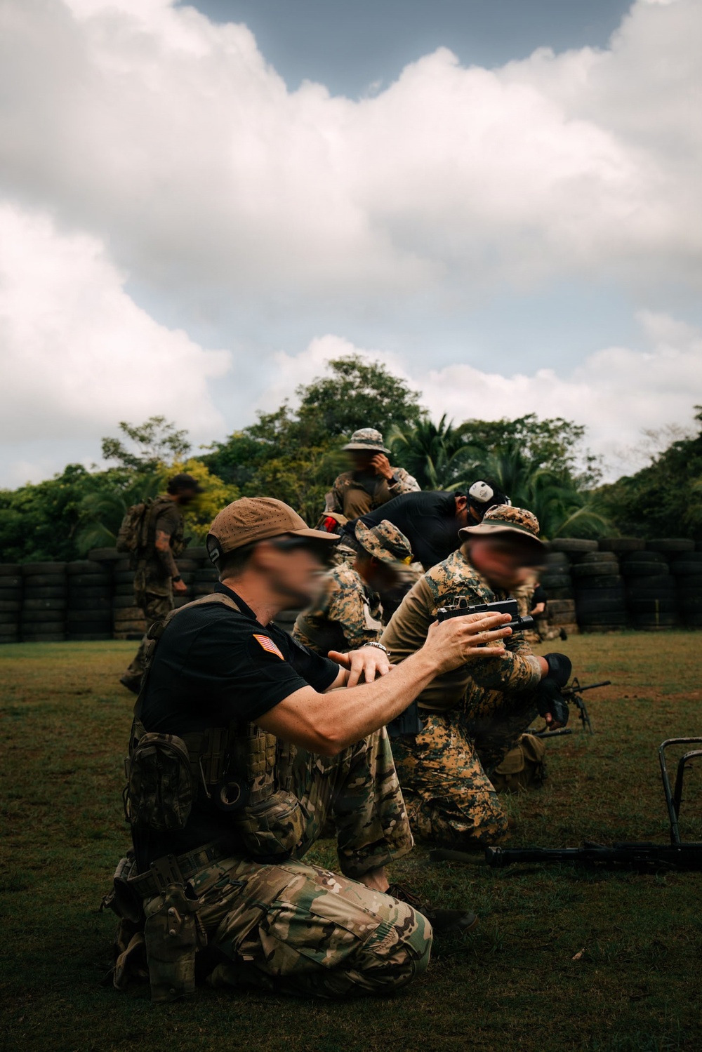 U.S. Army Green Berets Train with Panamanian Special Operations Forces