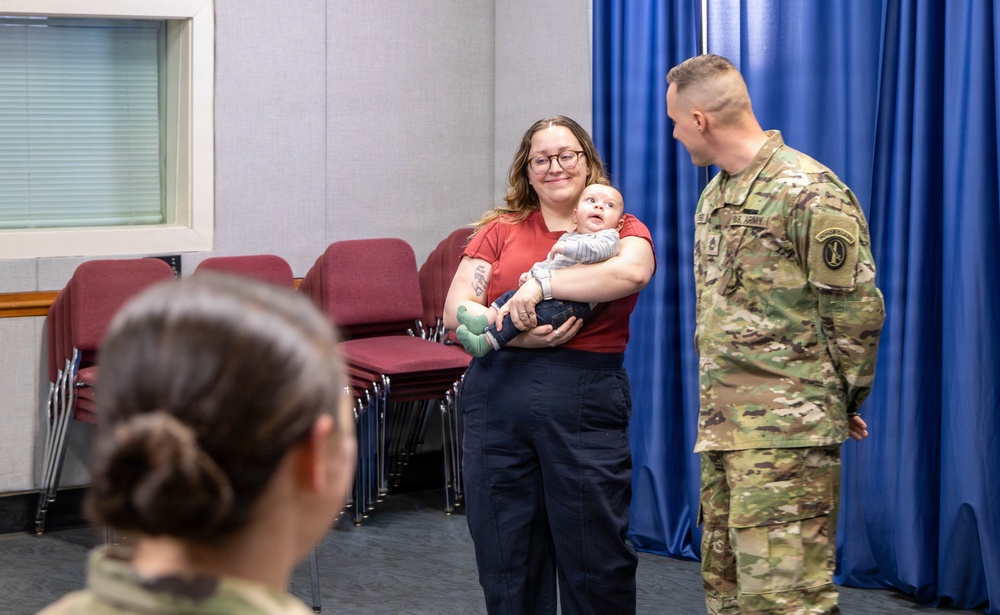 Sgt. 1st Class Koesterer Promotion