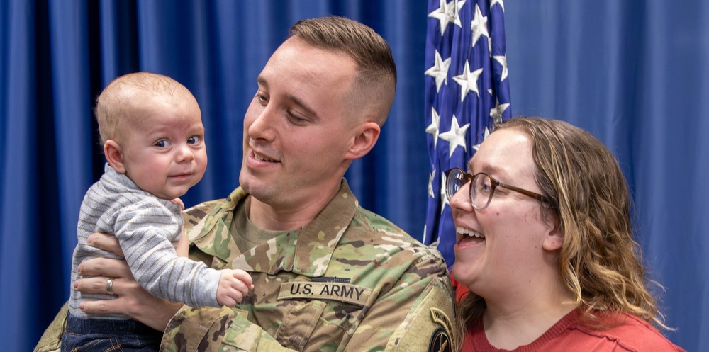 Sgt. 1st Class Koesterer Promotion