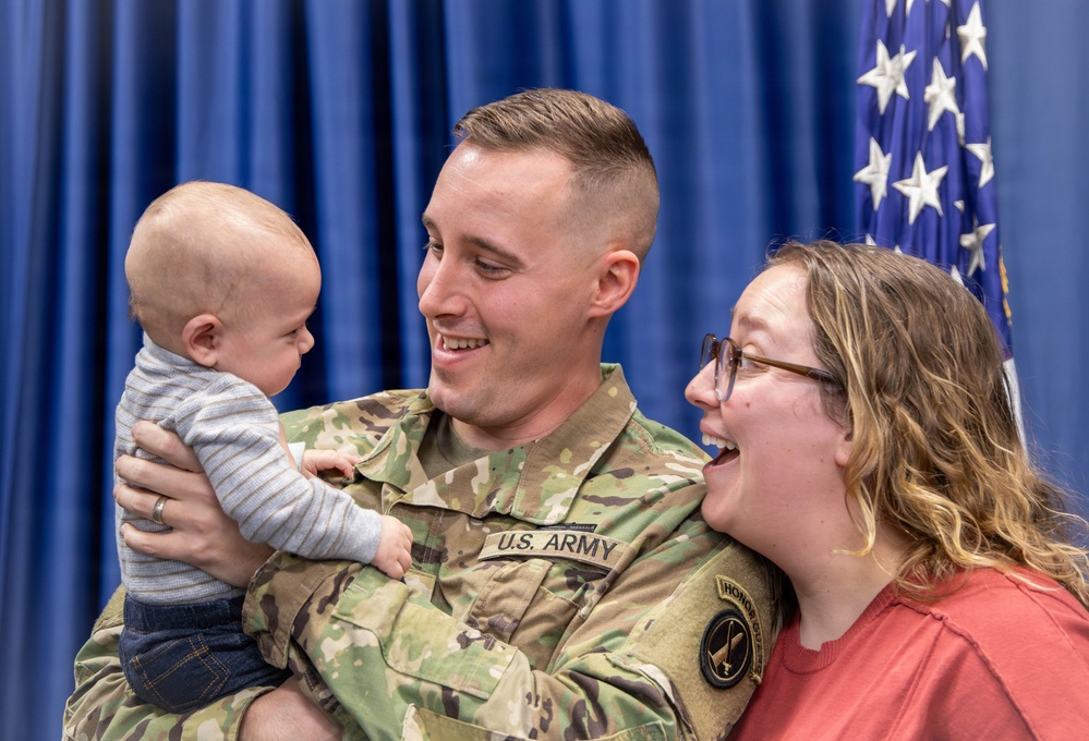 Sgt. 1st Class Koesterer Promotion