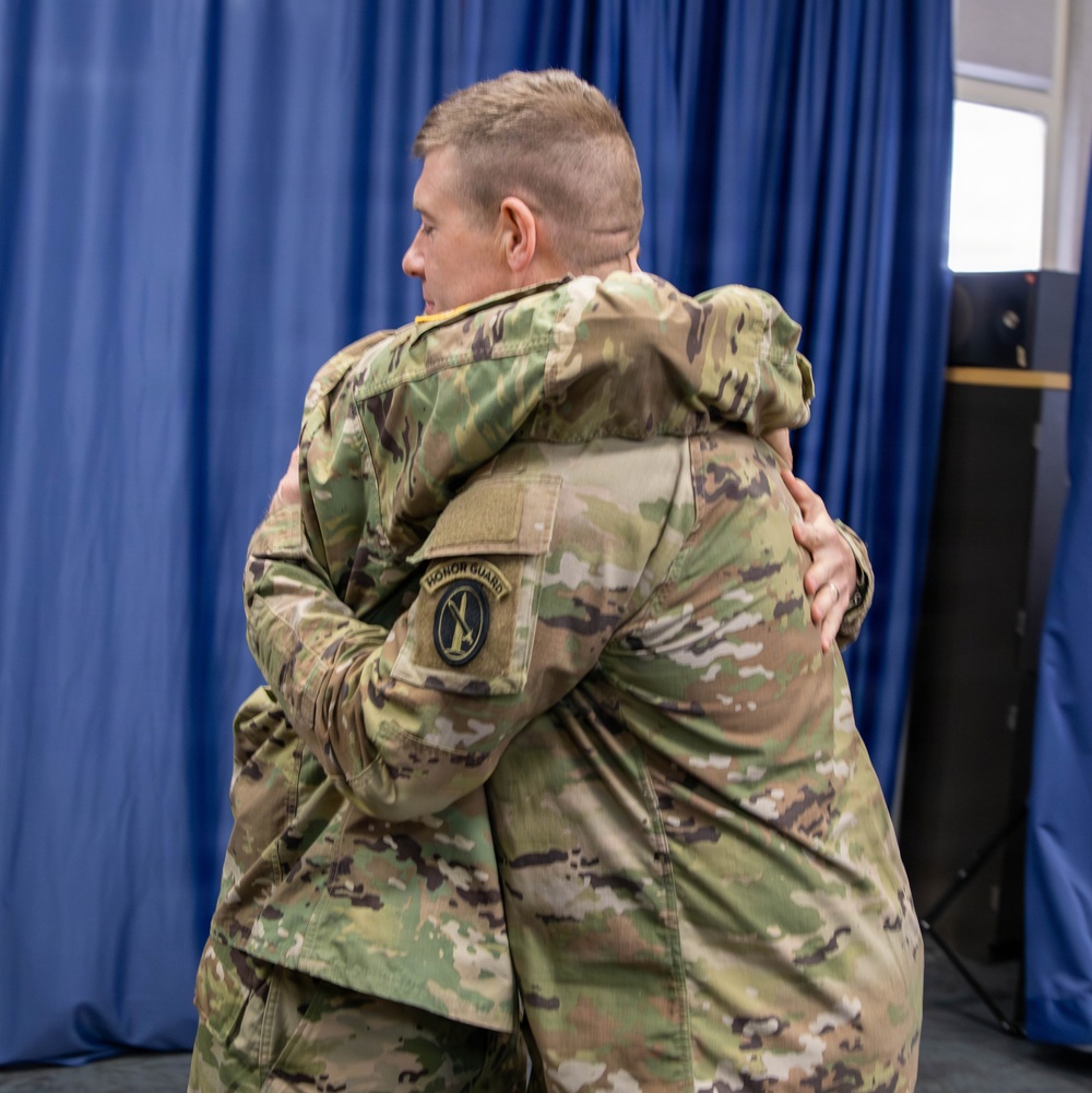 Sgt. 1st Class Koesterer Promotion