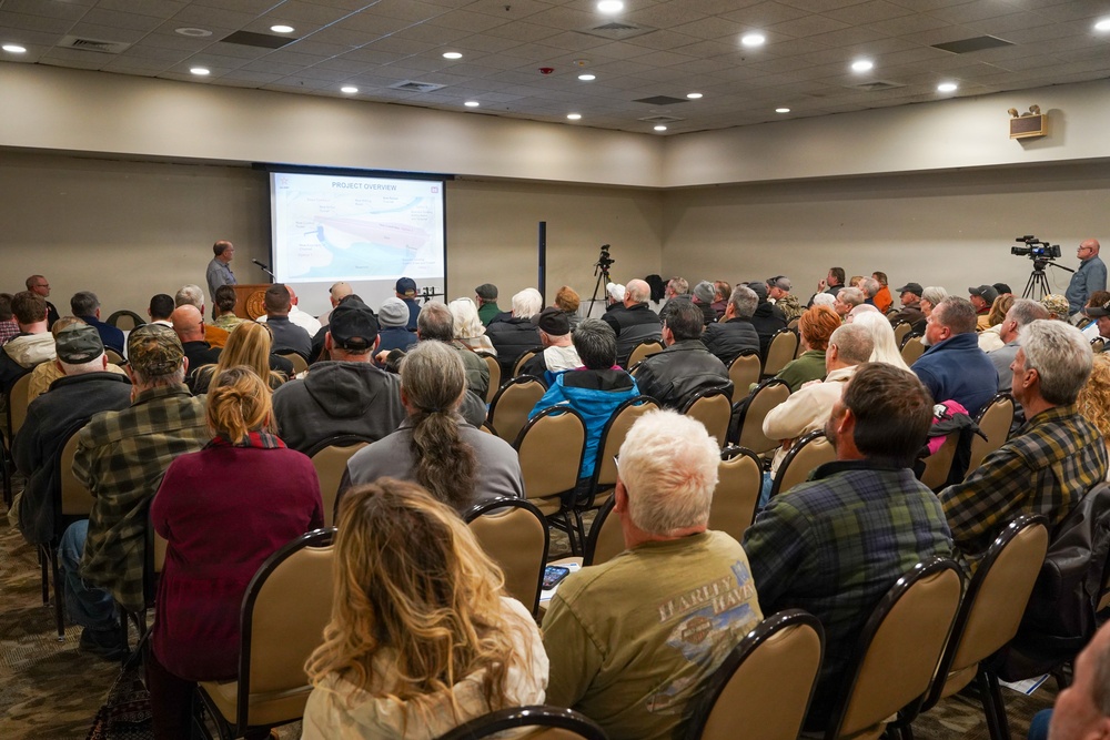 Louisville District holds public meeting on Phase 2 of the Rough River Dam Safety Modification project
