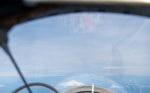 T-38 Talons Conduct Four-Ship Formation Flight in California Airspace