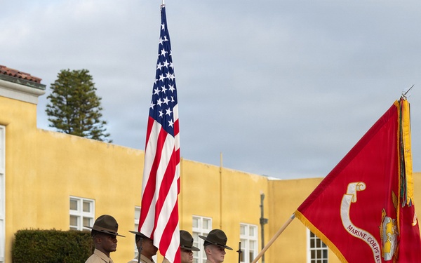 A Full Circle Moment: Returning as Parade Reviewing Official, SGT. MAJ.  Daniel Mangrum Reflects on His Marine Corp Journey at MCRD Graduation
