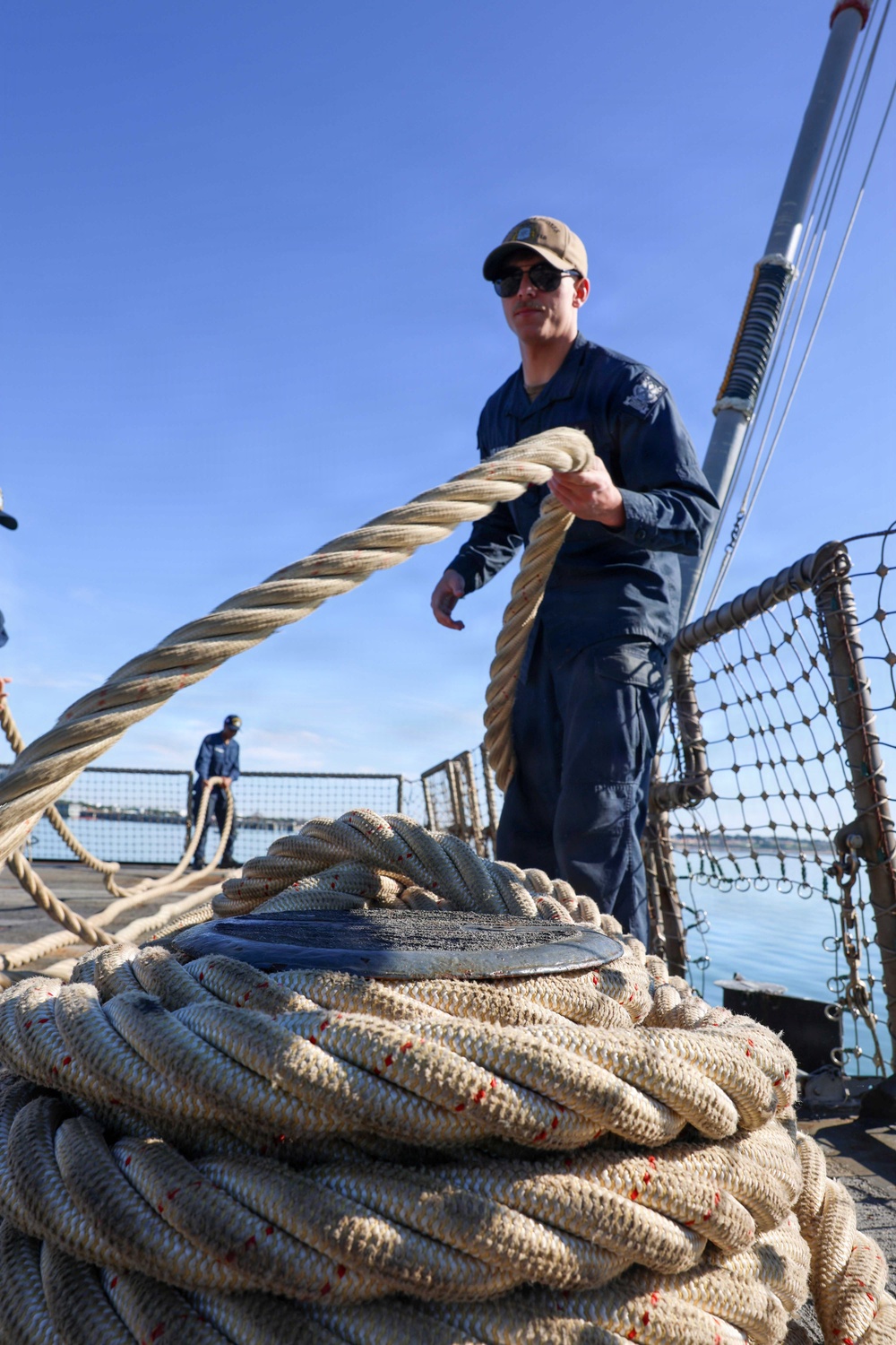 USS Thomas Hudner (DDG 116) Departs Naval Station Rota, Spain