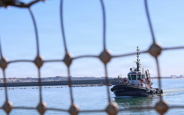 USS Thomas Hudner (DDG 116) Departs Naval Station Rota, Spain