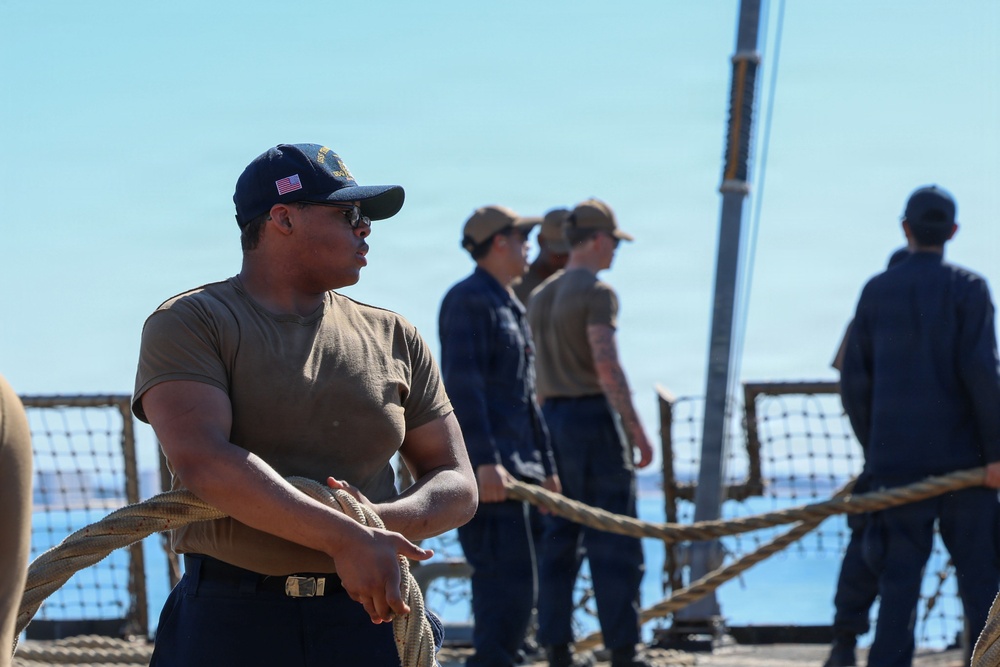 USS Thomas Hudner (DDG 116) Departs Naval Station Rota, Spain