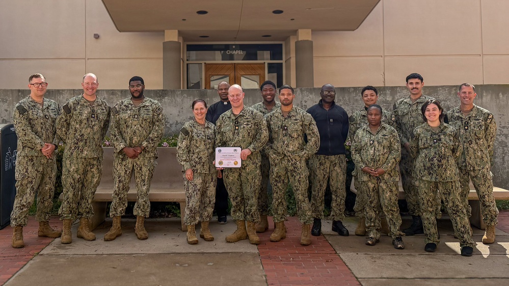 NMCSD chaplain receives VA board certification