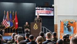 ‘He was you’: AVCOE CG lauds CW5 Medal of Honor recipient during Fort Rucker Warrant Officer Candidate School class graduation
