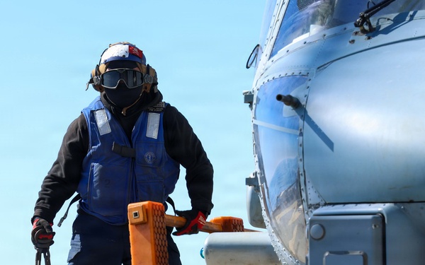 USS Thomas Hudner (DDG 116) Flight Operations