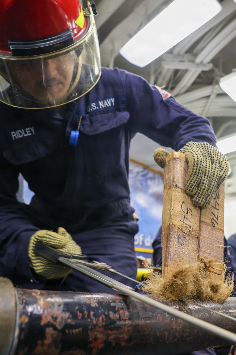 USS Thomas Hudner (DDG 116) Conducts Damage Control Training