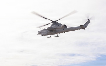 U.S. Marines with MWSS-271 refuel AH-1Z vipers with HMLA-269