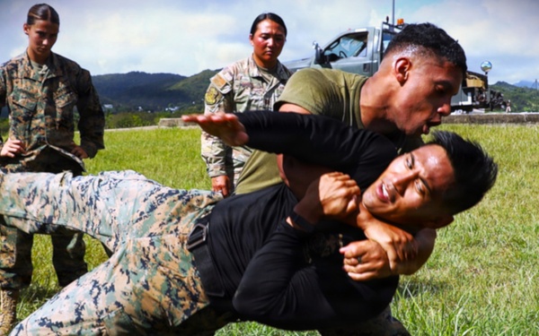VMFA-225 Holds joint MCMAP course in Puerto Rico