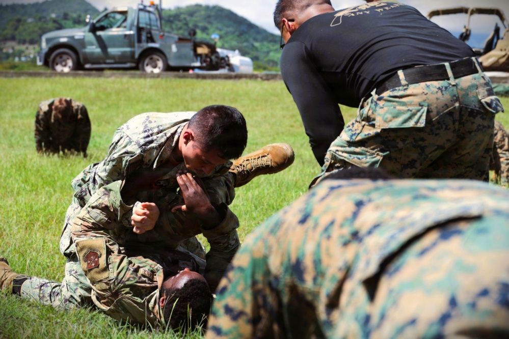 VMFA-225 Holds joint MCMAP course in Puerto Rico