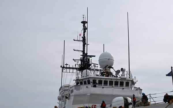 Coast Guard Cutter Seneca returns home following 48-day patrol in the Eastern Pacific Ocean