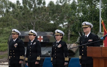 EMF 150 Alpha changes command aboard MCB Camp Pendleton