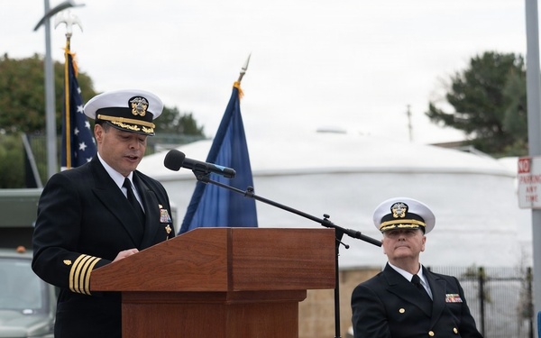 EMF 150 Alpha changes command aboard MCB Camp Pendleton