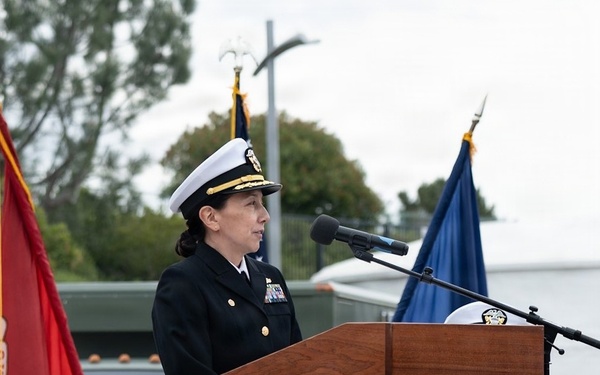 EMF 150 Alpha changes command aboard MCB Camp Pendleton